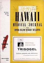 Hawaii medical journal and Inter-island nurses' bulletin, 18 (1958-1959)