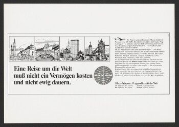 Eine Reise um die Welt muß nicht ein Vermögen kosten und nicht ewig dauern.