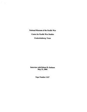 Oral History Interview with Robert Jackson, May 31, 2004