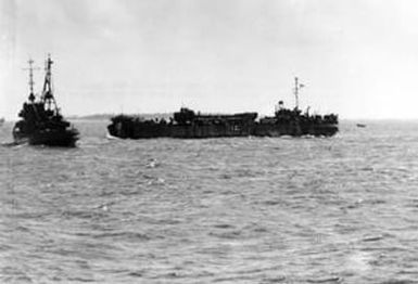 [Two Ships at the Marshall Islands]