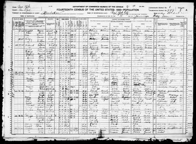 New York: NEW YORK County, Enumeration District 777, Sheet No. 8A