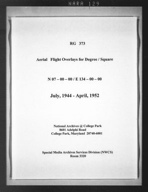 Overlay indexes for degree square 07N134E