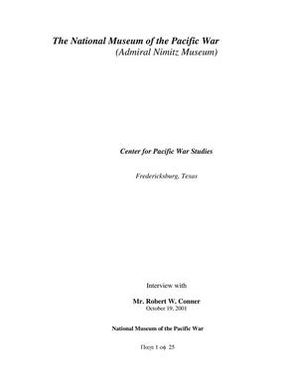 Oral History Interview with Robert Conner, October 19, 2001