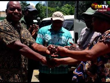 FARMER RECEIVES TRUCK