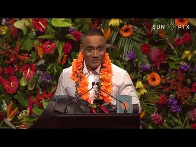 Pacific Education Award Winner Le’ausālilō Dr Sadat Muaiava's speech | SunPix Awards 2022