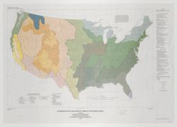 1982 Ecoregions And Land-Surface Forms Of The United States
