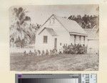 Mission church and schoolhouse, Tanna, ca.1890