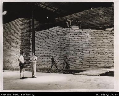 Bagged sugar storage