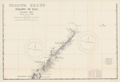 Yasawa group : Colony of Fiji
