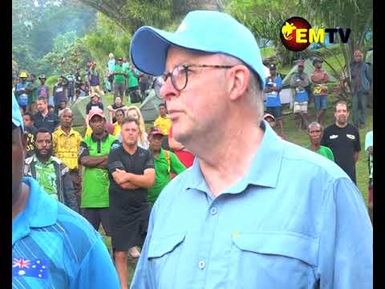 PRIME MINISTERS COMMEMORATED ANZAC DAY