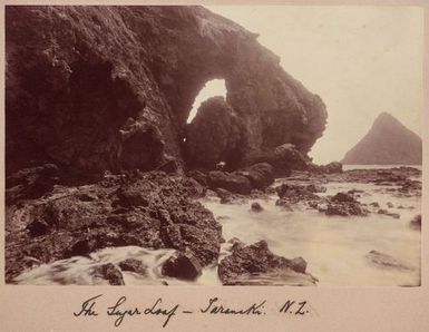 The Sugar Loaf, Taranaki. N.Z. From the album: Tahiti, Samoa and New Zealand scenes