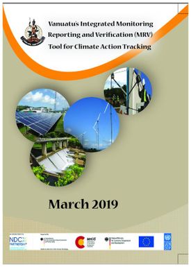 Vanuatu's Integrated Monitoring Reporting and Verification (MRV) Tool for Climate Action Tracking