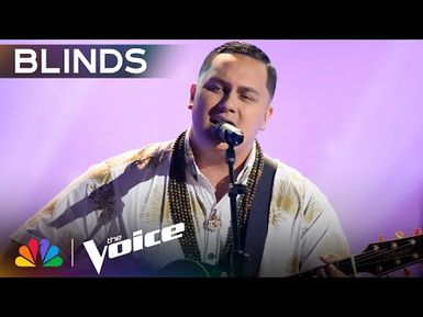 Kamalei Kawa'a Shines a Light on His Heritage Singing "Redemption Song" on The Voice