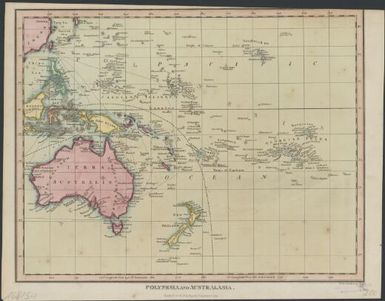 Polynesia and Australasia : engraved for the Encyclopedia londinensis 1825 / Neele & Stockley