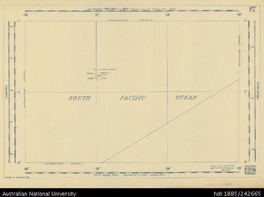 Papua New Guinea, New Guinea and Papua, Base Compilation, Base Compilation Series, Sheet F.c., 1953, 1:600 000