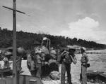 Mail Arrives on Espiritu Santo in the New Hebrides Islands During WWII