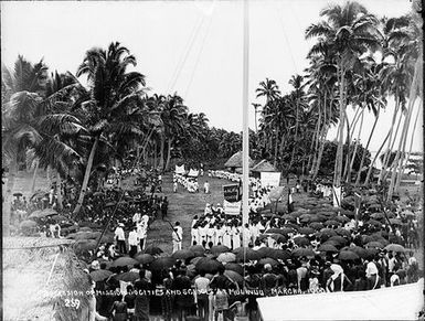 Procession of Mission Societies and Schools