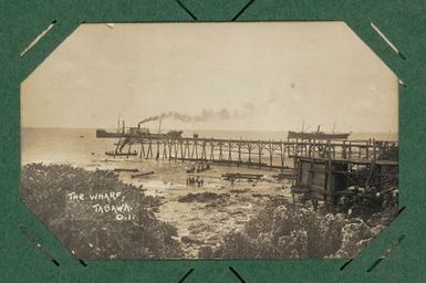 The wharf, Tabawa, Ocean Island.  From the album: Banaba (Ocean Island)