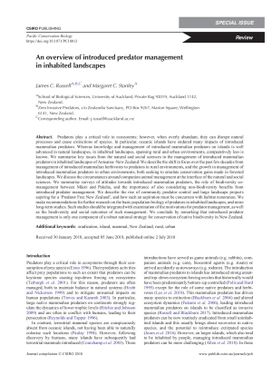 An overview of introduced predator management in inhabited landscapes