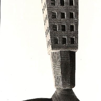 Photo of a carved adze (5754-45)