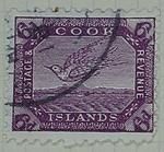 Stamp: Cook Islands Six Pence