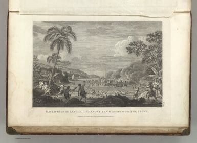 Massacre of De Langle, Lemanon & Ten Others of the Two Crews. Published as the Act directs Novr. 1st 1798, by G.G. & J. Robinson, Paternoster Row. Heath Sculp. No. 66.