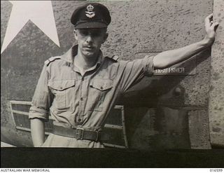 New Guinea. 1944-02-20. RAAF members are now flying American Liberator aircraft operating in New Guinea. Every state except Tasmania is represented in the Liberator crews. Shown: Pilot Officer J. ..