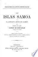Las islas Samoa y el conflicto americano alemán