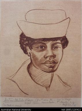 Sister Nateh Kaar (fr Manus Is, in charge Infant Clinic, Hanuabada, Pt Moresby, N.G. - Pt Moresby Hospital)