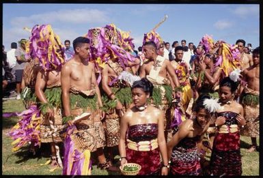Auckland Secondary Schools Māori and Pacific Islands Cultural Festival. Tongan group members