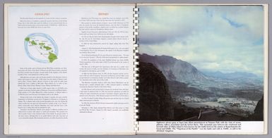 (Text Page) Geography. (View) ... Nuuanu Pali.