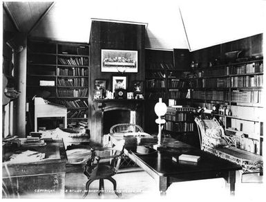 Bishop Patteson's study in the Bishop's House, Norfolk Island