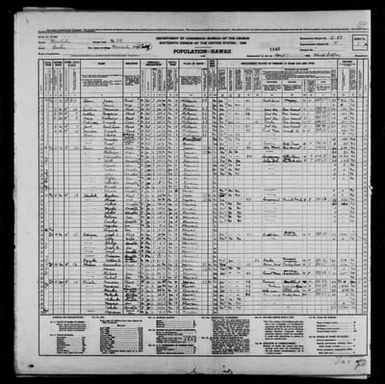 1940 Census Population Schedules - Hawaii - Honolulu County - ED 2-83