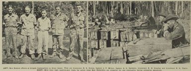 New Zealanders land on Green Island in the northern Solomons