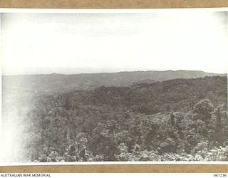 SATTELBERG, NEW GUINEA. 1943-11-29. GENERAL VIEW OF THE AREA