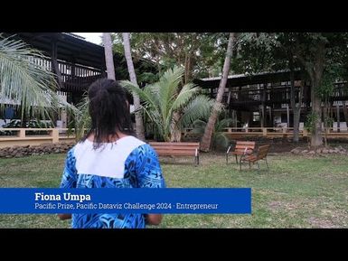 ‘The Pacific Way’ interview with Fiona Umpa, Pacific Dataviz Challenge 2024 prize recipient