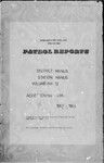 Patrol Reports. Manus District, Manus, 1963 - 1964