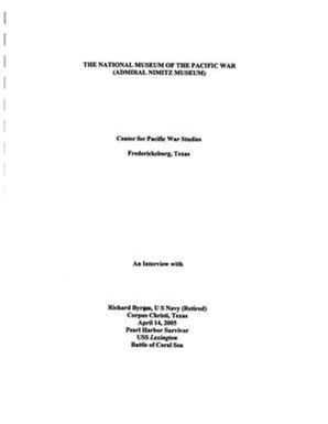 Oral History Interview with Richard Byram, April 14, 2005