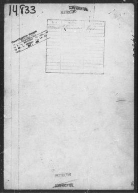 Missing Air Crew Report number 14833