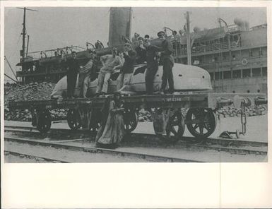 SS. Tahiti captured Turkish steel boat