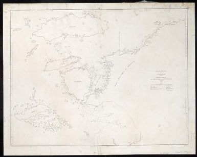 Chart of the west part of New Guinea and the adjacent straits : from a Dutch ms. seemingly belonging to the Voyage of the Geelvink 1705 / W. Harrison sc