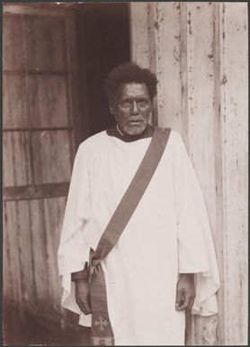 Robert Pantutun, Deacon at Mota, 1906 / J.W. Beattie