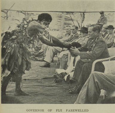 Governor of Fiji farewelled