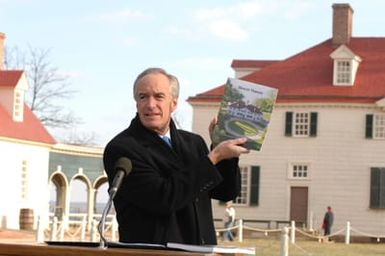 [Assignment: 48-DPA-01-12-09_SOI_K_Mt_Vernon] Visit of Secretary Dirk Kempthorne to Mount Vernon Estate and Gardens, Mount Vernon, Virginia, [for touring and announcement of the U.S. nomination of the George Washington home, along with the Papahanaumokuakea Marine National Monument in Hawaii, for inclusion on the United Nations Educational, Scientific, and Cultural Organization's (UNESCO's) World Heritage List. Joining Secretary Kempthorne for the announcement was James Rees, Executive Director of the Mount Vernon Estate and Gardens.] [48-DPA-01-12-09_SOI_K_Mt_Vernon_DOI_5730.JPG]