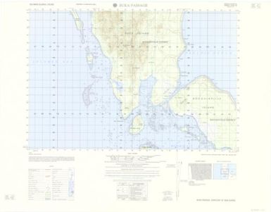 Solomon Islands 1:50,000: Buka Passage (6741-IV)