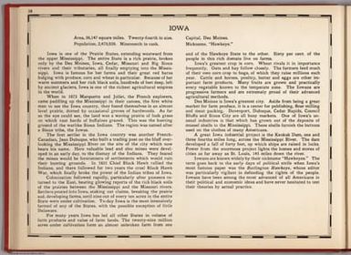 (Text Page) Iowa.