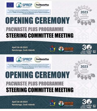 PacWastePlus Steering Committee Meeting Opening Ceremony