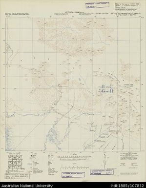 Indonesia, Dutch New Guinea, J.P. Coen-Gebergte, Series: HIND 644, 1946, 1:250 000