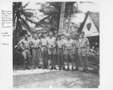 Military personnel in Guam