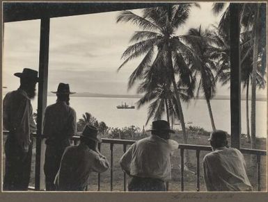 The harbour, Yule Island, [1] / Frank Hurley